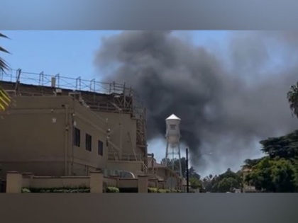 Fire breaks out at Warner Bros. studios in California, no injuries reported | Fire breaks out at Warner Bros. studios in California, no injuries reported