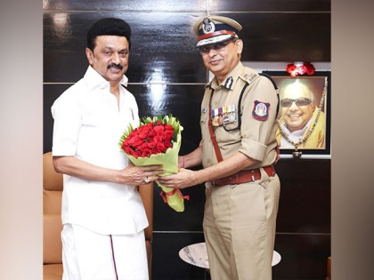 Newly appointed Tamil Nadu DGP meets CM MK Stalin | Newly appointed Tamil Nadu DGP meets CM MK Stalin