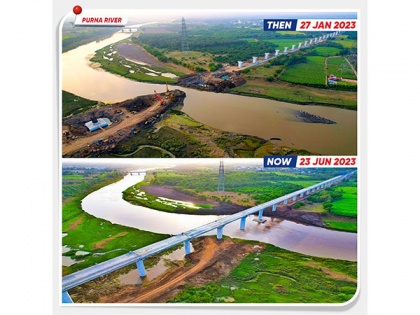 NHSRCL constructs 3 river bridges for Mumbai-Ahmedabad High Speed Rail Corridor | NHSRCL constructs 3 river bridges for Mumbai-Ahmedabad High Speed Rail Corridor