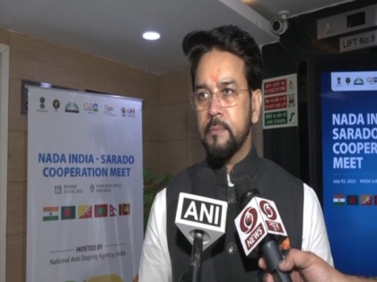 "India's contribution to WADA is increasing....": Anurag Thakur | "India's contribution to WADA is increasing....": Anurag Thakur