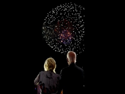 US Independence Day: President, First Lady watch fireworks with family at White House | US Independence Day: President, First Lady watch fireworks with family at White House