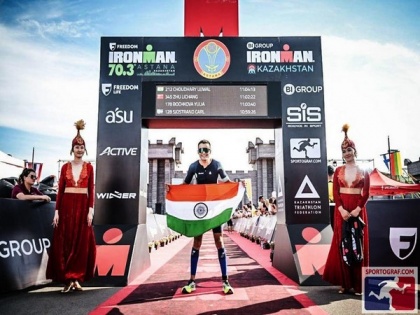 Indian Navy congratulates Ujjwal Choudhary for finishing 'Ironman Triathlon' in 5th position | Indian Navy congratulates Ujjwal Choudhary for finishing 'Ironman Triathlon' in 5th position