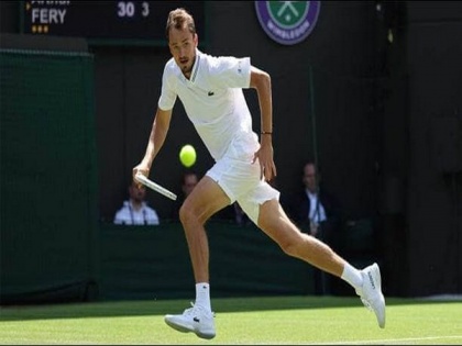 Wimbledon: Daniil Medvedev marches into second round after straight-set win over Arthur Fery | Wimbledon: Daniil Medvedev marches into second round after straight-set win over Arthur Fery
