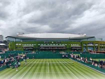 Wimbledon: 'Just Stop Oil' protesters interrupt match between Sho Shimabukuro and Grigor Dimitrov | Wimbledon: 'Just Stop Oil' protesters interrupt match between Sho Shimabukuro and Grigor Dimitrov