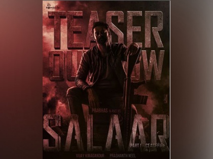 Prabhas, Prithviraj Sukumaran's action thriller 'Salaar' official teaser out now | Prabhas, Prithviraj Sukumaran's action thriller 'Salaar' official teaser out now