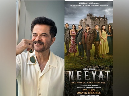 Anil Kapoor praises Vidya Balan for 'Neeyat', says "witnessed cinematic brilliance" | Anil Kapoor praises Vidya Balan for 'Neeyat', says "witnessed cinematic brilliance"