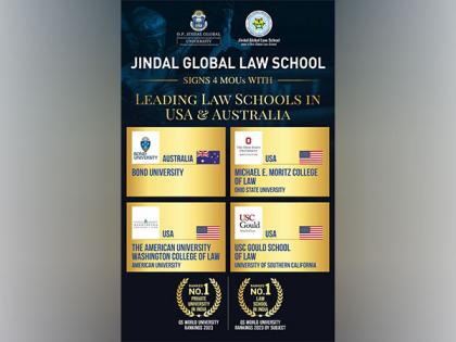 Jindal Global Law School (JGLS) signs 4 MoUs with Leading Law Schools in USA & Australia for Transnational Learning | Jindal Global Law School (JGLS) signs 4 MoUs with Leading Law Schools in USA & Australia for Transnational Learning