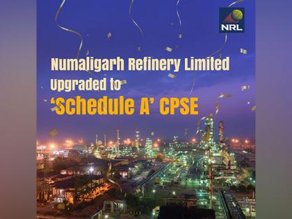 Numaligarh Refinery in Assam upgraded to 'Schedule A' category enterprise; to have more autonomy | Numaligarh Refinery in Assam upgraded to 'Schedule A' category enterprise; to have more autonomy