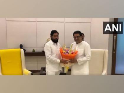 Maharashtra CM Eknath Shinde meets MNS chief Raj Thackeray | Maharashtra CM Eknath Shinde meets MNS chief Raj Thackeray