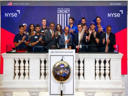 Major League Cricket stars ring New York Stock Exchange closing bell to celebrate launch of America's new professional cricket league | Major League Cricket stars ring New York Stock Exchange closing bell to celebrate launch of America's new professional cricket league