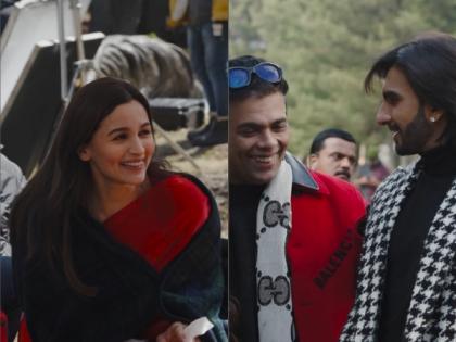 Check out Ranveer-Alia's fun-filled BTS moments from sets of 'Rocky aur Rani Kii Prem Kahaani' | Check out Ranveer-Alia's fun-filled BTS moments from sets of 'Rocky aur Rani Kii Prem Kahaani'