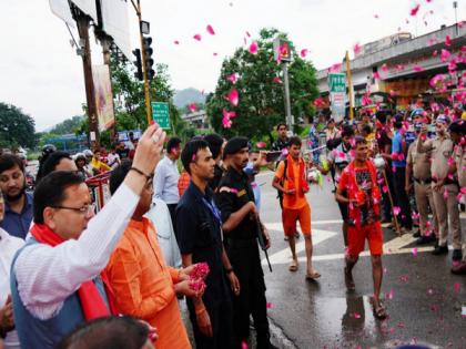 Uttarakhand: CM Dhami conducts surprise inspection of 'Kavad Patti' in Haridwar, directs officials of proper arrangement for 'Kanwariyas' | Uttarakhand: CM Dhami conducts surprise inspection of 'Kavad Patti' in Haridwar, directs officials of proper arrangement for 'Kanwariyas' Uttarakhand: CM Dhami conducts surprise inspection of 'Kavad Patti' in Haridwar, directs officials of proper arrangement for 'Kanwariyas' | Uttarakhand: CM Dhami conducts surprise inspection of 'Kavad Patti' in Haridwar, directs officials of proper arrangement for 'Kanwariyas'