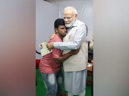 "A powerhouse of talent": PM Modi meets awe autistic singer Kamisetty Venkat in Warangal | "A powerhouse of talent": PM Modi meets awe autistic singer Kamisetty Venkat in Warangal