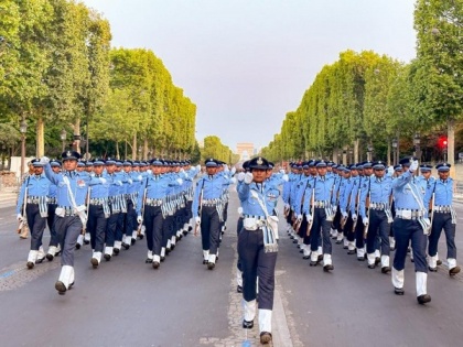 Indian Air Force contingent practises in France for Bastille Day parade on July 14 | Indian Air Force contingent practises in France for Bastille Day parade on July 14