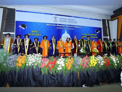 Vinayaka Mission's Research Foundation Oraganised 16th Convocation & Founders Day | Vinayaka Mission's Research Foundation Oraganised 16th Convocation & Founders Day