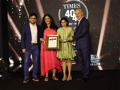 your-space Co-Founders felicitated at Times 40 Under 40 | your-space Co-Founders felicitated at Times 40 Under 40