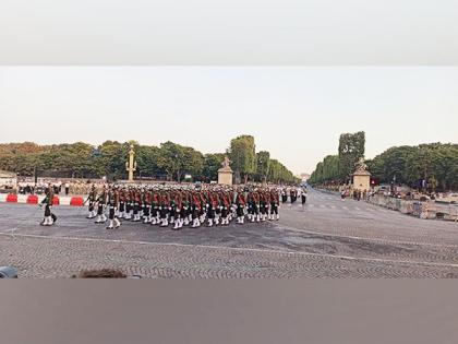 Indian Army contingent in Paris prepares for Bastille Day parade, receives salute from French CDS | Indian Army contingent in Paris prepares for Bastille Day parade, receives salute from French CDS