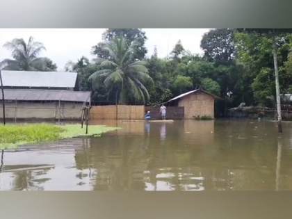 Assam floods: 67 villages submerged in Lakhimpur, around 545.50 hectares of crop damaged | Assam floods: 67 villages submerged in Lakhimpur, around 545.50 hectares of crop damaged