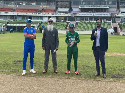 India women win toss, opt to bat against Bangladesh in second T20I match | India women win toss, opt to bat against Bangladesh in second T20I match