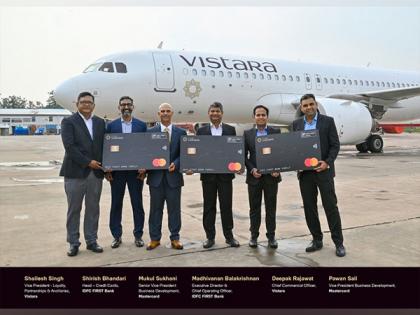 IDFC FIRST Bank, Club Vistara and Mastercard Launch New Credit Card to Redefine Travel Experiences | IDFC FIRST Bank, Club Vistara and Mastercard Launch New Credit Card to Redefine Travel Experiences IDFC FIRST Bank, Club Vistara and Mastercard Launch New Credit Card to Redefine Travel Experiences | IDFC FIRST Bank, Club Vistara and Mastercard Launch New Credit Card to Redefine Travel Experiences