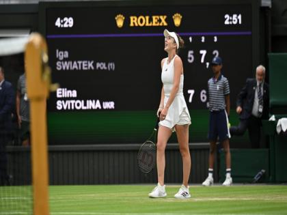 Wimbledon: Elina Svitolina stuns World No.1 Iga Swiatek to secure spot in semifinals  | Wimbledon: Elina Svitolina stuns World No.1 Iga Swiatek to secure spot in semifinals 