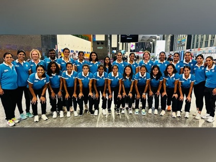 India women's hockey team departs for matches in Germany, Spain | India women's hockey team departs for matches in Germany, Spain