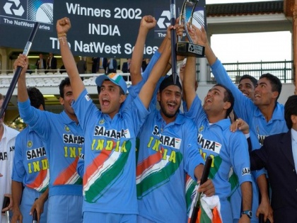 On this day in 2002, India captured Natwest Series by defeating England at Lord's  | On this day in 2002, India captured Natwest Series by defeating England at Lord's 