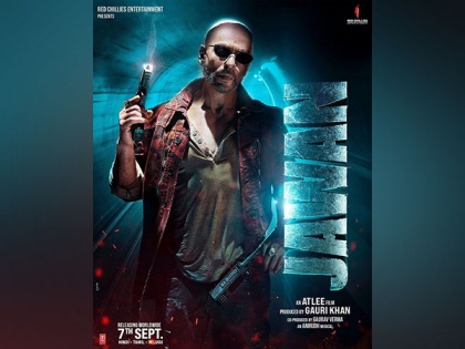 Shah Rukh Khan shares new 'Jawan' poster featuring his viral bald look | Shah Rukh Khan shares new 'Jawan' poster featuring his viral bald look