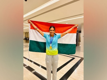Reliance Foundation's Jyothi Yarraji wins historic gold at Asian Athletics Championships | Reliance Foundation's Jyothi Yarraji wins historic gold at Asian Athletics Championships