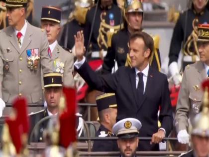 PM Modi, President Macron share warm hug, witness Bastille Day Parade in Paris | PM Modi, President Macron share warm hug, witness Bastille Day Parade in Paris PM Modi, President Macron share warm hug, witness Bastille Day Parade in Paris | PM Modi, President Macron share warm hug, witness Bastille Day Parade in Paris