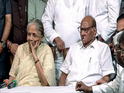 NCP chief Sharad Pawar's wife admitted to Mumbai's Breach Candy hospital | NCP chief Sharad Pawar's wife admitted to Mumbai's Breach Candy hospital NCP chief Sharad Pawar's wife admitted to Mumbai's Breach Candy hospital | NCP chief Sharad Pawar's wife admitted to Mumbai's Breach Candy hospital