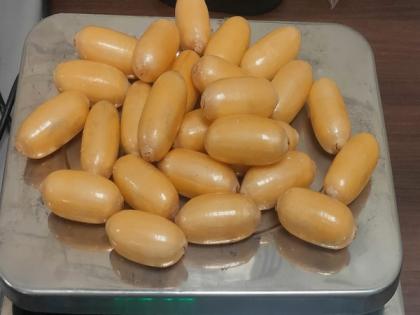 34 Capsules containing narcotic substance seized at Delhi Airport, one arrested | 34 Capsules containing narcotic substance seized at Delhi Airport, one arrested 34 Capsules containing narcotic substance seized at Delhi Airport, one arrested | 34 Capsules containing narcotic substance seized at Delhi Airport, one arrested