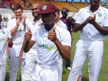 "He'll do a lot for West Indies cricket": Skipper Brathwaite on debutant Alick Athanaze | "He'll do a lot for West Indies cricket": Skipper Brathwaite on debutant Alick Athanaze