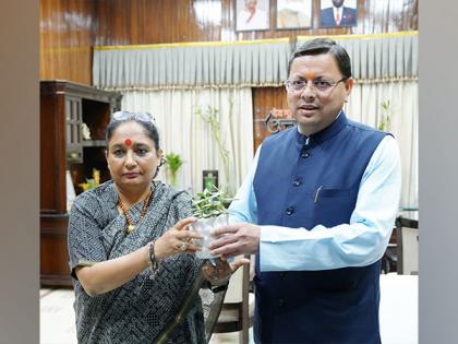 Uttarakhand Assembly Speaker Ritu Khaduri Bhushan calls on CM Dhami | Uttarakhand Assembly Speaker Ritu Khaduri Bhushan calls on CM Dhami Uttarakhand Assembly Speaker Ritu Khaduri Bhushan calls on CM Dhami | Uttarakhand Assembly Speaker Ritu Khaduri Bhushan calls on CM Dhami