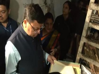 Uttarakhand CM Dhami conducts inspection of registry office at Dehradun Collectorate | Uttarakhand CM Dhami conducts inspection of registry office at Dehradun Collectorate Uttarakhand CM Dhami conducts inspection of registry office at Dehradun Collectorate | Uttarakhand CM Dhami conducts inspection of registry office at Dehradun Collectorate
