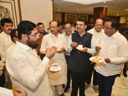 Maharashtra: Tea party organized on eve of Monsoon Session of Legislative Assembly | Maharashtra: Tea party organized on eve of Monsoon Session of Legislative Assembly Maharashtra: Tea party organized on eve of Monsoon Session of Legislative Assembly | Maharashtra: Tea party organized on eve of Monsoon Session of Legislative Assembly
