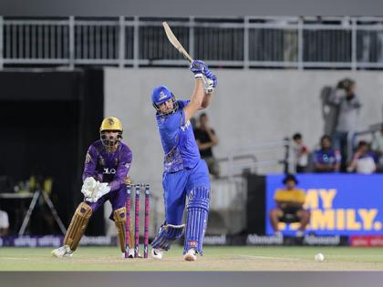 MLC: All-round MI New York skittle out LA Knight Riders for 50 runs to clinch first win of tournament | MLC: All-round MI New York skittle out LA Knight Riders for 50 runs to clinch first win of tournament