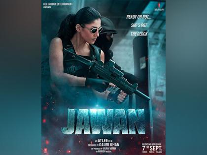 SRK introduces Nayanthara as “thunder” in ‘Jawan’ new poster | SRK introduces Nayanthara as “thunder” in ‘Jawan’ new poster SRK introduces Nayanthara as “thunder” in ‘Jawan’ new poster | SRK introduces Nayanthara as “thunder” in ‘Jawan’ new poster