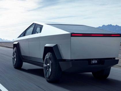 Tesla builds its first Cybertruck, deets inside | Tesla builds its first Cybertruck, deets inside Tesla builds its first Cybertruck, deets inside | Tesla builds its first Cybertruck, deets inside
