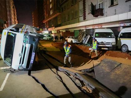 1 killed, 41 injured in underground gas explosion in South Africa's Johannesburg | 1 killed, 41 injured in underground gas explosion in South Africa's Johannesburg