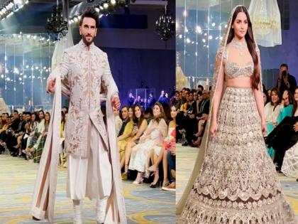 Alia Bhatt, Ranveer Singh stun with their glamorous avatar at Manish Malhotra’s Bridal Couture Show | Alia Bhatt, Ranveer Singh stun with their glamorous avatar at Manish Malhotra’s Bridal Couture Show Alia Bhatt, Ranveer Singh stun with their glamorous avatar at Manish Malhotra’s Bridal Couture Show | Alia Bhatt, Ranveer Singh stun with their glamorous avatar at Manish Malhotra’s Bridal Couture Show