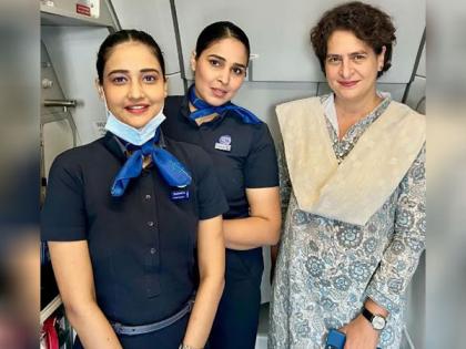 Priyanka Gandhi pens appreciation post for IndiGo cabin crew, calls them “most efficient” | Priyanka Gandhi pens appreciation post for IndiGo cabin crew, calls them “most efficient”