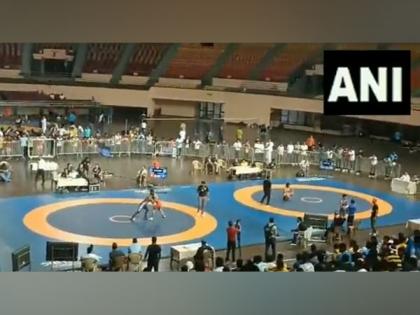 Wrestling trials for Asian Championship 2023 underway at IGI stadium in Delhi | Wrestling trials for Asian Championship 2023 underway at IGI stadium in Delhi