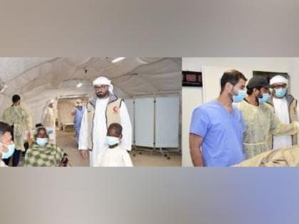 UAE humanitarian delegation visits Chad-based Emirati field hospital in Amdjarass | UAE humanitarian delegation visits Chad-based Emirati field hospital in Amdjarass