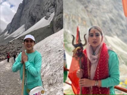 Sara Ali Khan shares glimpse of Amarnath Yatra, leaves fans impressed | Sara Ali Khan shares glimpse of Amarnath Yatra, leaves fans impressed Sara Ali Khan shares glimpse of Amarnath Yatra, leaves fans impressed | Sara Ali Khan shares glimpse of Amarnath Yatra, leaves fans impressed