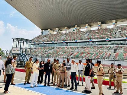 Gautam Buddh Nagar Police Commissioner visits Buddh International Circuit to assess Moto GP Bharat preparedness plans | Gautam Buddh Nagar Police Commissioner visits Buddh International Circuit to assess Moto GP Bharat preparedness plans Gautam Buddh Nagar Police Commissioner visits Buddh International Circuit to assess Moto GP Bharat preparedness plans | Gautam Buddh Nagar Police Commissioner visits Buddh International Circuit to assess Moto GP Bharat preparedness plans