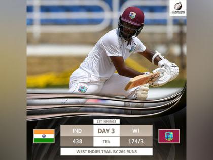 India take two wickets in final session, West Indies at 229/5 (Day 3, Stumps) | India take two wickets in final session, West Indies at 229/5 (Day 3, Stumps)