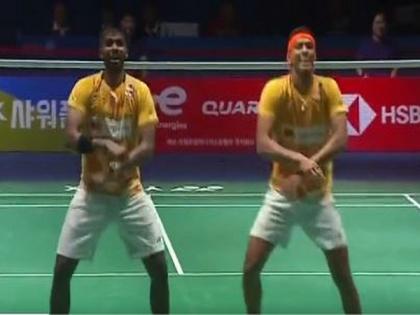 Watch: Satwik-Chirag celebrate Korea Open title win in Gangnam style | Watch: Satwik-Chirag celebrate Korea Open title win in Gangnam style Watch: Satwik-Chirag celebrate Korea Open title win in Gangnam style | Watch: Satwik-Chirag celebrate Korea Open title win in Gangnam style