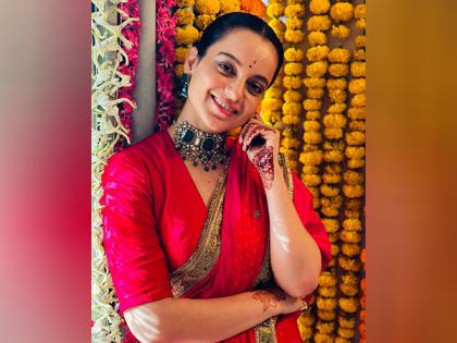 Kangana Ranaut excited to become "bua", shares pictures from sister-in-law Ritu's Godh Bharai | Kangana Ranaut excited to become "bua", shares pictures from sister-in-law Ritu's Godh Bharai Kangana Ranaut excited to become "bua", shares pictures from sister-in-law Ritu's Godh Bharai | Kangana Ranaut excited to become "bua", shares pictures from sister-in-law Ritu's Godh Bharai