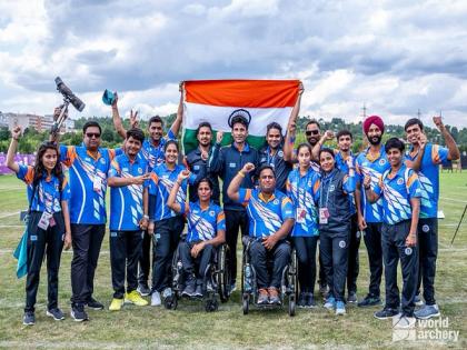 World Archery Para C'ships 2023: Duo Sarita-Rakesh clinch gold, India finish with ever-best three medals | World Archery Para C'ships 2023: Duo Sarita-Rakesh clinch gold, India finish with ever-best three medals World Archery Para C'ships 2023: Duo Sarita-Rakesh clinch gold, India finish with ever-best three medals | World Archery Para C'ships 2023: Duo Sarita-Rakesh clinch gold, India finish with ever-best three medals